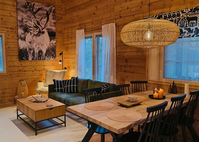 Chalet Parimoekki Kaarni - 1km Yllaeksen Rinteisiin *